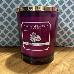 Colonial Candle Giant Blackberry Brandy 3 Wick Candle